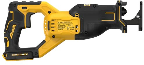 DEWALT 20V MAX* Reciprocating Saw, Cordless, 2-Finger Variable Trigger, Keyless Blade Clamp, Tool Only (DCS382B)
