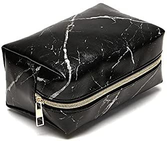 SYXL Mäppchen Marmor Federmäppchen Pu-Leder Schulbedarf Schreibwaren Mädchen Junge Geschenk Bleistiftbeutel Niedliche Bleistiftbox Niedliche Tasche Stiftbox Multifunktion