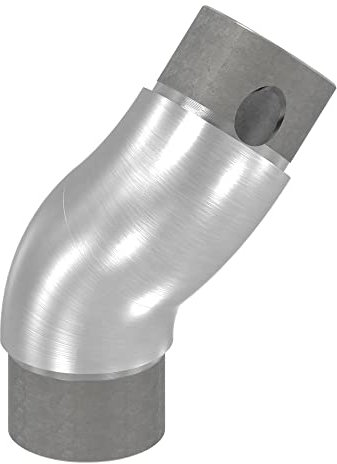 STEINBACHER© | Edelstahl Rohrbogen 90°, verstellbar, für 42,4x2,0mm, V4A