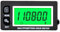 NInE-ROnG Hintergrundbeleuchtung LCD Digitaler Betriebsstundenzähler Drehzahlmesser Motorthermometer Auswechselbare Uhr für Motorrad ATV Marine Boot Benzin-Motoren