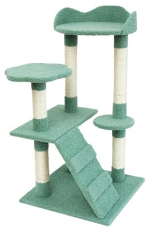 ASHSDI Katzen Kletterbaum Katzenbaum Hoch Kratzbaum, Kratzspielzeug, Aktivitätszentrum, Katzenturm, Möbel, Kratzbaum, Katzenturm Katzenmöbel