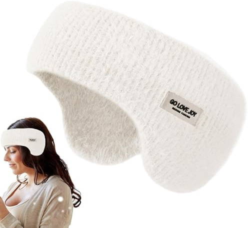 Cuffie Antirumore Insonorizzate per Dormire, Cuffie Antirumore Super Morbide E Confortevoli, Comode Cuffie Antirumore Calde Invernali, Protezioni Auricolari Leggere per Studio, Lavoro, Pisolino