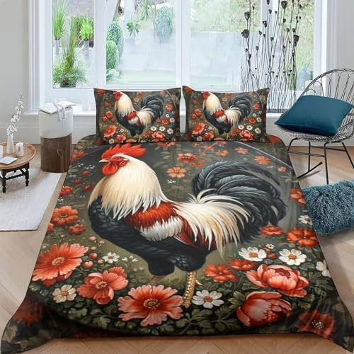 EXSANLIEAY Blau Bettwäsche 200x220 - Camping Wendebettwäsche, Weiche & Atmungsaktiv Microfaser Bettbezug + 2 Kissenbezug 80x80, Angenehme bettwäsche-Sets, 3 Teiligmit Reißverschluss