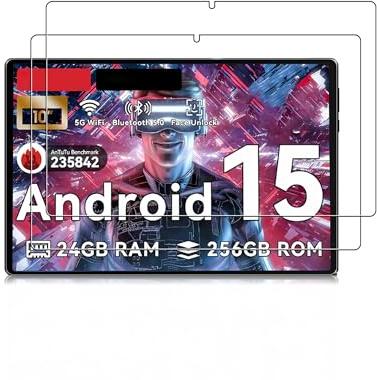 2 Pack Screen Protector for TABWEE T20 /KINGRID T20/Gleeso C10 10 inch Android 16 Tablet,Tempered Glass Film Guard,Bubble Free,HD Clear,Ultra Resistant,Anti-Scratch