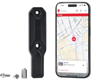 Trackting Bike T8 – Dispositivo GPS Antirrobo para Bicicletas Y E-Bikes con Sim Integrada (4g/2g) – Suscripción Requerida | Localizador GPS Bicicleta | Llamada De Alerta por Robo, Seguimiento En Vivo