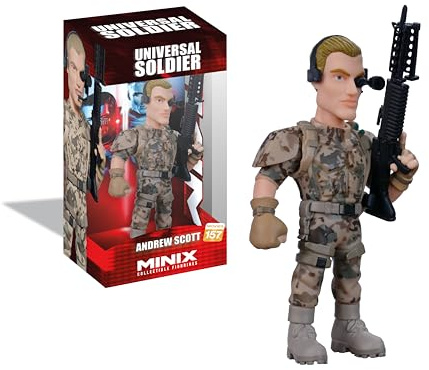 MINIX – Movies #157 – Universal Soldier – Andrew Scott – samlarfigur 12 cm