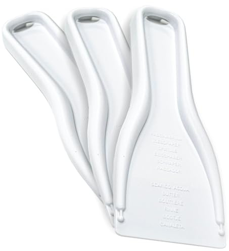 JPshop - 3 pezzi Raschietto ghiaccio congelatore frigorifero universale compatibile con Rex Electrolux