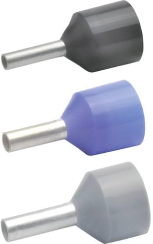 Klauke 43712 Aderendhülse 16 mm² Teilisoliert Blau 100 St.