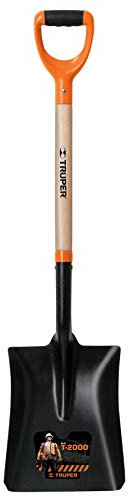 Pala cuadrada T-2000 con mango de anilla