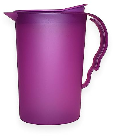 Tupperware Impressions 2 Qt Refrigerator Pitcher New Radish Purple