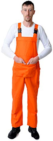 Roadmaster Bib and Brace Work Overalls for Men & Women, Durable Poly Cotton Work Dungarees with Multiple Pockets and Adjustable Straps, Builders, Painters, Mechanics & Tradesmen, XXS-5XL