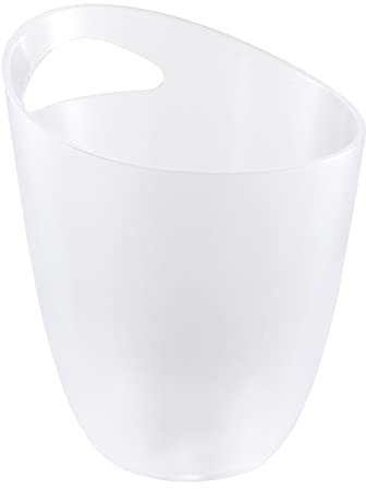 Cabilock Seau à Glace Transparent Étanche et Réfrigérant avec Seau de Rangement Épais Bac à Glaçons