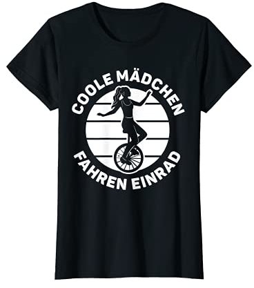 Einrad Fahren Kunststücke T-Shirt