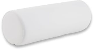 Dr. Paul Koch - Nacken- und Knierolle 40x13 cm - Weiß - Medizinische Lagerungsrolle - mit Kunstlederbezug - für Physiotherapie, Massage & Reha - Abwaschbar