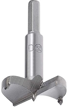 MACHSWON Forstner Brocas de carburo de tungsteno para sierra perforadora de madera, broca de taladro de 50 mm