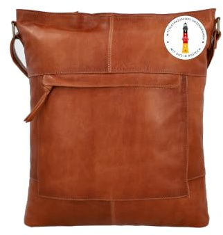 Gusti Umhängetasche Leder - Maola Damen Umhängetasche Handtasche Shopper Ledertasche Leder
