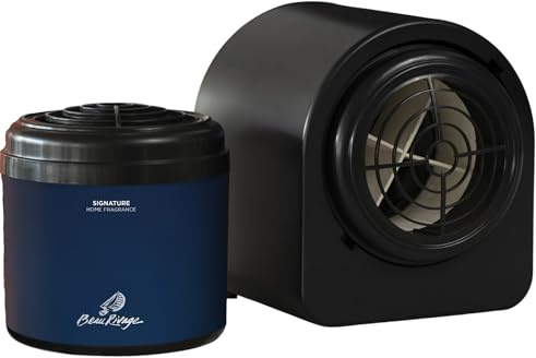 Beau Rivage Home Diffuser Machine & Capsule - Luxury Hotel Fragrance - Pear, Apple, Floral, Orange and Clove - Signature Scent