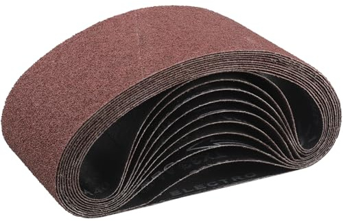 STEBRUAM Slipband 100 x 560 mm, 10 st 60 korn slipband set