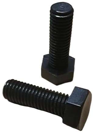 Sechskant-Kunststoffschraube M3 M4 M5 M6 M8 M10 Nylon-Sechskantschrauben Schwarz/Weiß Kunststoff-Sechskantschrauben 20 Stück, Schwarz, M6x15-20Stk