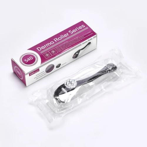 Dermaroller 0,5 mm en Acier Inoxydable de Grade Médical - Pour Peau & Cheveux - Stimule la Croissance Capillaire et Raffermit la Peau