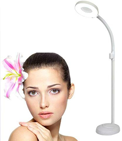 EHVYBDX 8X?LED?Floor?Lamp?Beauty?Cold?Light?Magnifying?Glass?Makeup?Beauty?Tattoo?Eyebrow?Tattoo?Embroidery?Nail?Salon?Reading?Eye?Protection
