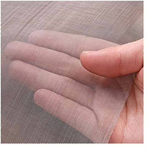 Drahtgeflecht aus Edelstahl 304, Drahtgeflecht aus Edelstahl 304, 30 Maschen, 60 Maschen, Metallgitter, Außenluftziegel (Silber, 60 Maschen)