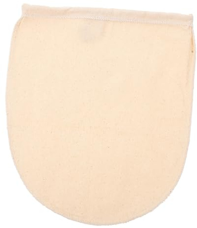 Ipetboom Sacchetto Per Latte Di Noci Lavabile Riutilizzabile in Cotone Naturale Per Filtrare Latte Di Noci Mandorle Soia Caffè Freddo Yogurt e Succo Di Frutta Verdura