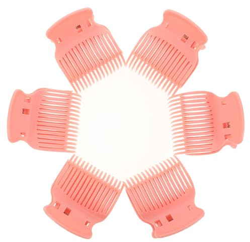 WOONEKY 12 Stück Teiliges Hitzebeständige Lockenwickler Clips aus Robustem Isolierende Hot Roller Klammern für Sichere Frisuren Vielseitig Einsetzbar für Styling Dauerwelle Färben