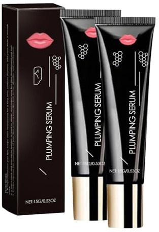 Lip Booster Serum, Lip Oil Plumper, Plumpy Lippen-Booster, Feuchtigkeitsspendender Lippenöl mit Boosting-Effekt, Lippenpflege zum Schutz vor Trockenen Lippen (2PC)