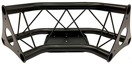 3 Way Triangle Truss Corner Black Metal DJ Lighting PA Trussing Bolted System