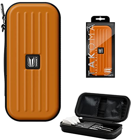 Target Darts Orange Takoma Regular Darts Case - Holds x 1 Satz Darts Brieftasche