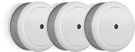 Smartwares RM620/3 3er Set Mini 10-Jahres Rauchwarnmelder mit Vds und DIN EN14604 und Q-Label/ Maße nur 75 x 35 mm