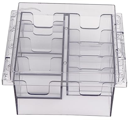 Organizador de peines guía, soporte para peine de podadora, caja de almacenamiento de peine guía Caja de almacenamiento de peine con límite para cortadora de cabello de salón(#1)