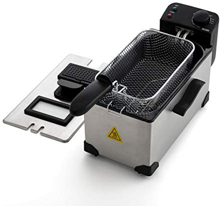 DCOOK FREIDORA DE Aceite 3L, Negro, Estándar