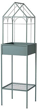FLBT Pflanzenständer Blumentopfhalter Pflanzenständer Blumentopfregal Standregal Pflanzenregale Blumentisch Outdoor Indoor Wohnzimmer Balkon Blumenständer (Color : Blue)