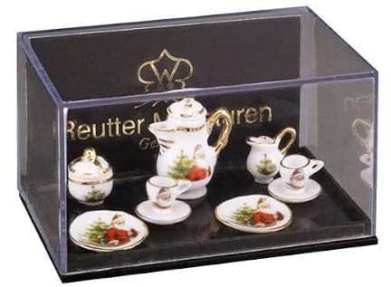 Service à café 2 personnes, Père Noël