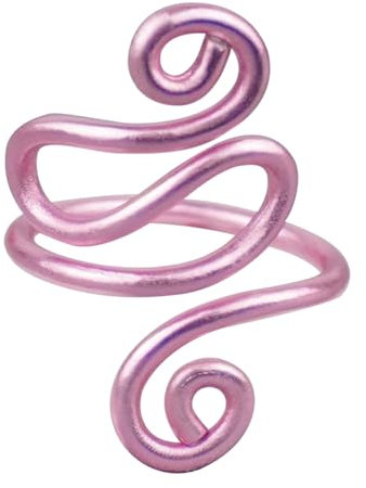 Facynde Häkelring Metall Verstellbare Häkelringe Strickring Knitting Fingerhut Adjustable Knit Loops Schutzwerkzeuge Hakengriffe Zähler Ergonomisches -Handwerk Nähschnur-Tags-Set