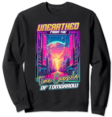 Découvert dans la capsule temporelle, le futurisme rétro de demain Sweatshirt