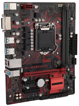 Cuifati LGA 1151 Motherboard, B250M V3 a 2 Canali DDR4 2400MHz Motherboard, per Core I7 I5 I3 14nm Processori CPU, PCI E 3.0, RTL8111HGGIGABIT Scheda di Rete