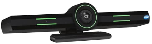 SIMPLETEK - Webcam di collaborazione compatta tutto-in-uno per videoconferenze. Full HD 1080p con 4 microfoni integrati e zoom digitale 5X