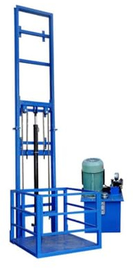 Ponteggi Piattaforma di sollevamento idraulica, elevatore carico verticale for garage, fienile, magazzino e fabbrica, paranco merci Ponteggio elettrico di sollevamento