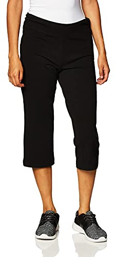 Danskin Women's Essential Sleek Fit Crop Pant