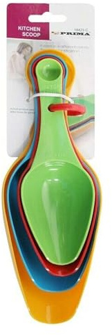 Prima Kitchenware 18423C Kitchen Scoop Set, 4 Pieces