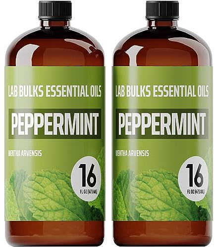 Laboratoriebulks eterisk olja bulk eterisk olja, pepparmint, 32 uns