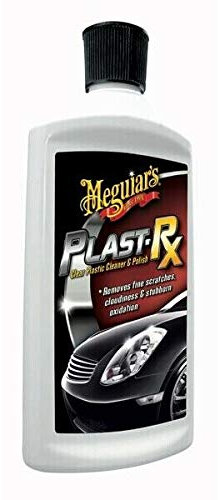 LLL Meguiars G12310EU Plast-RX Kunststoff-Reiniger und Politur, 296 ml, klar