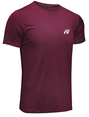 MEETWEE sporttröja för män, löpartröja kortärmad mesh funktionell tröja andningsaktiv kortärmad tröja sporttröja träningströja för män