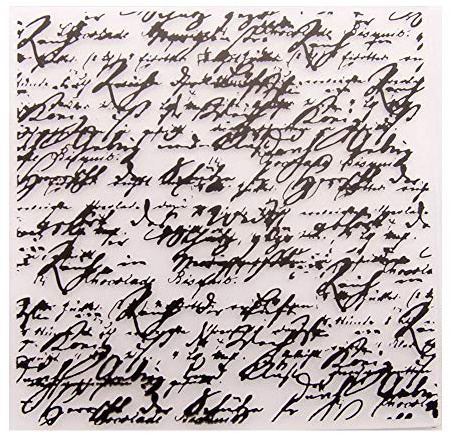 Prägeschablone aus Kunststoff mit englischem Buchstaben für Scrapbook, DIY-Album, Kartenwerkzeug, Kunststoffvorlage