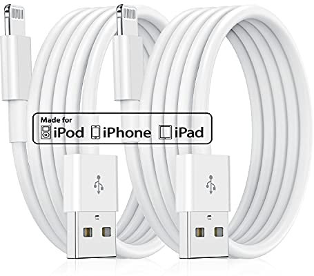 Câble Chargeur iPhone Apple, [Certifié MFi] 2Pack 1M Lightning vers USB Câble,Ultra Résistant Cordon iphone Apple Original pour iPhone 13/13 Pro/12 Pro/SE/11 Pro/Pro Max/X/XS/XR/8/7/6/6s/5s,iPad