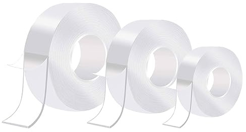 Double Sided Tape, Heavy Duty Nano Tape, Mounting Tape, Carpet Tape, Wall Tape No Damage, Photo Frame Stickers(5M x 2CM x 2MM)