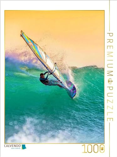 Puzzle · Windsurfen - nur Fliegen ist schöner | 1000 Teile · Lege-Größe 64 × 48 cm · CALVENDO Puzzle